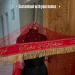 Custom Bridal Dupatta