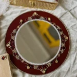 Burgundy Royale Pearl Mirror