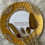 Handcrafted Wedding Tray Set